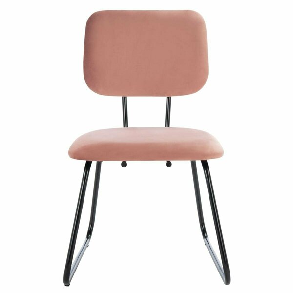 Safavieh Chavelle Accent Chairs, Dusty Rose & Black, 2PK ACH6205B-SET2